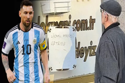 Messi için lokma dağıttı