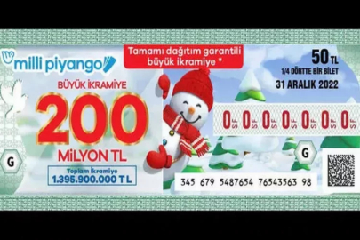 Milli Piyango yılbaşı biletlerine yoğun ilgi