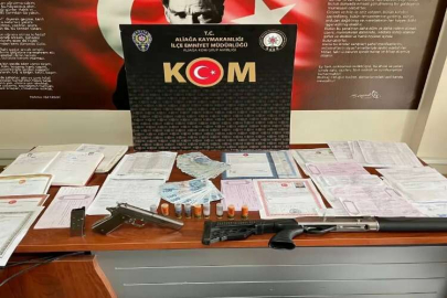 İzmir polisi Bergama'da tefecileri avladı