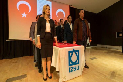 İZSU Genel Müdürlüğü’nde​​​​​​​  yemin töreni 