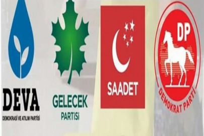 DEVA Partisi, Demokrat Parti, Gelecek Partisi ve Saadet Partisi hangi listeden seçime giriyor?