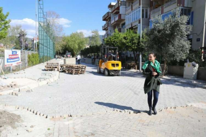 Selçuk’ta yollar çalışmaları devam ediyor