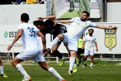 Alaçatıspor sezonu galibiyetle kapattı