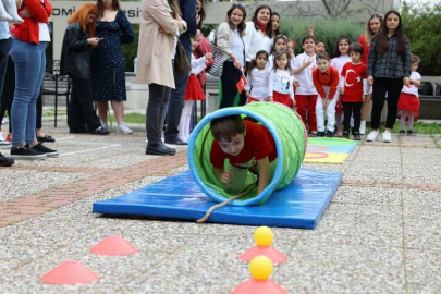 Kampüste doya doya eğlence yaşadılar