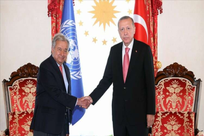 Cumhurbaşkanı Erdoğan, Guterres ile telefonda görüştü