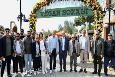 CHP'li Tezcan, Didim Vegfest'te