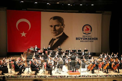 Cumhurbaşkanlığı Senfoni Orkestrası Denizli’de konser verdi