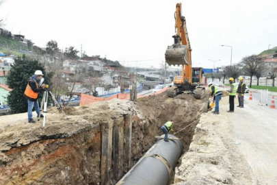 İZSU'dan 3 ilçeye yağmur suyuna çözüm müjdesi