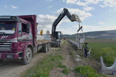 Aydın’da sulama yenileme çalışmaları devam ediyor