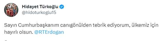 HİDAYET TÜRKOĞLU