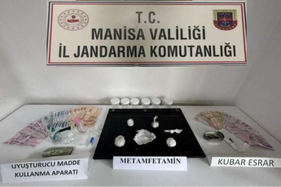 Manisa'da uyuşturucu sevkiyatına jandarma dur dedi