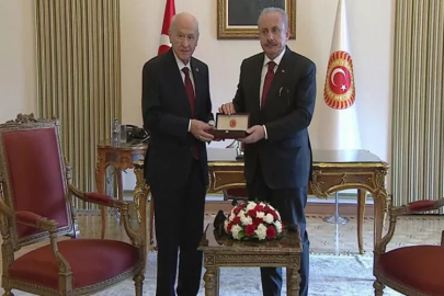 TBMM’de Devlet Bahçeli, Şentop’tan görevi devraldı