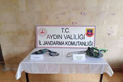 Jandarma, hırsızlık şüphelisine geçit vermedi