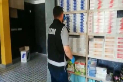 İzmir'de kaçakçılık operasyonu: Polisten kaçamadılar