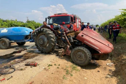 Manisa'da traktör kazası 1 can daha aldı