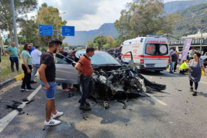 Muğla Gökova kavşağında kaza yaşandı