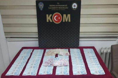 İzmir Ödemiş'te sahte para operasyonu