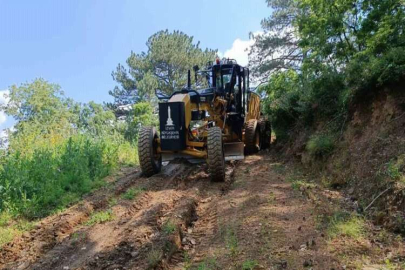 Beydağ Belediyesi üretim yollarını düzenliyor