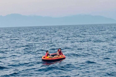 Muğla'da göçmenlerin imdadına Sahil Güvelik yetişti