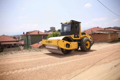 Denizli'de sel sonrası onarım çalışmaları