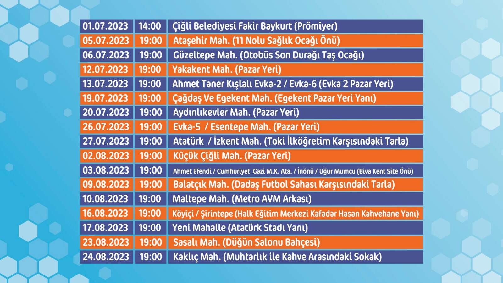 TİYATRO TIRI PROGRAMI