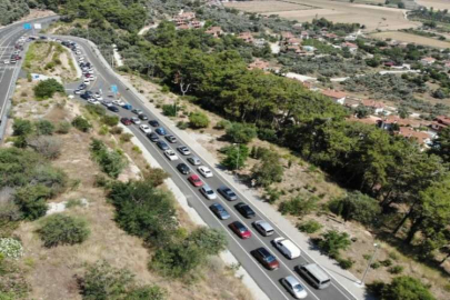 Muğla'nın trafiğini tatilciler kitledi