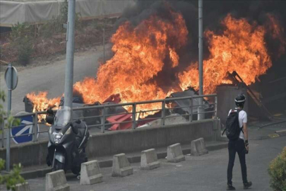 Fransa'daki protestolar İsviçre'ye sıçradı