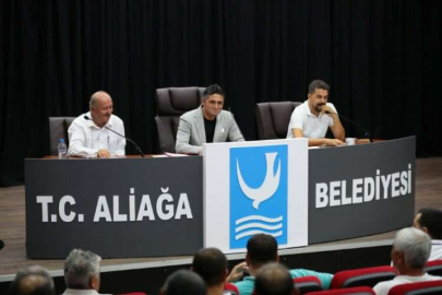 Aliağa'da Temmuz Ayı Olağan Toplantısı yapıldı