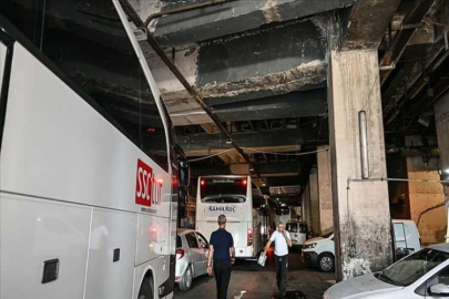 İstanbul Otogarı'nda korkutan görüntüler!