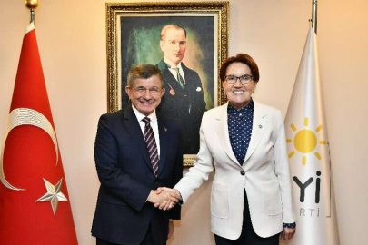 Meral Akşener, Davutoğlu ile görüştü