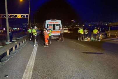 İzmir'de otomobilin çarptığı kadın hayatını kaybetti