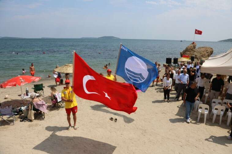 Gelinkaya Mavi Bayrak Töreni fotoğrafları  (6) (Özel)