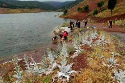 Sulama göletine giren genç hayatını kaybetti