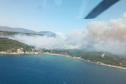 İzmir’deki yangında işçiler dumandan etkilendi