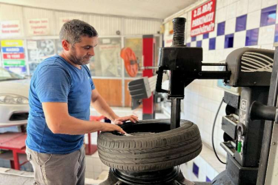 Aşırı sıcaklar araç lastikleri için tehlike oluşturuyor