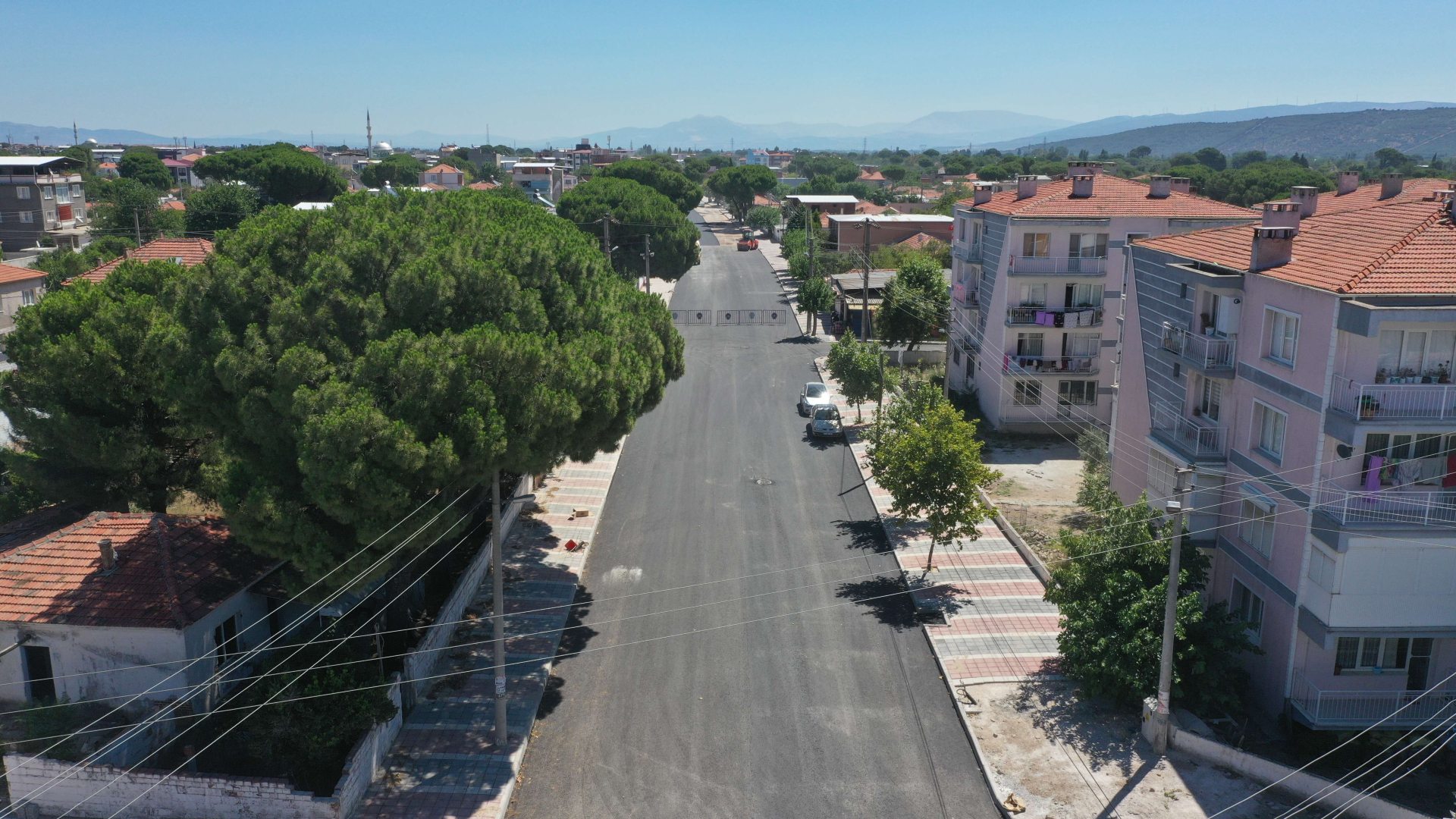 yol asfalt çalışması