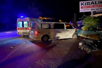 Fethiye’de feci kaza: 2 kişi yaralandı