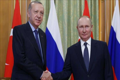 Cumhurbaşkanı Erdoğan Rusya Devlet Başkanı Vladimir Putin ile görüştü