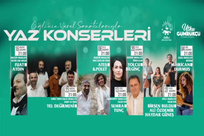 Çiğli'de yaz konserleri başlıyor