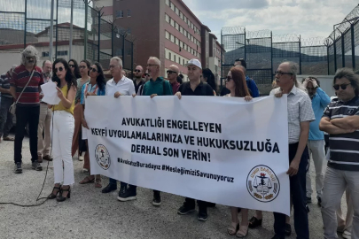 Barodan GGM önünde açıklama: Avukata erişim hakkı engelleniyor!