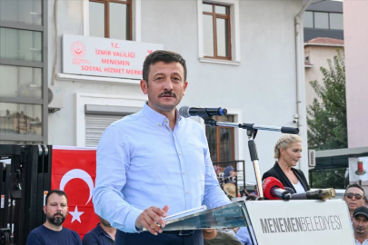 Hamza Dağ İzmir'den konuştu: Derdimiz hizmet etmek