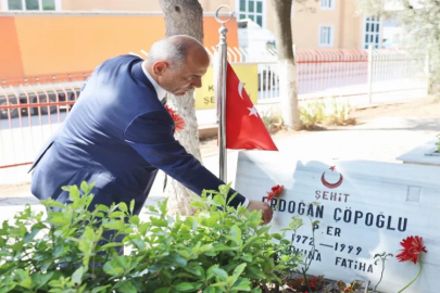 Kocaeli'de şehitler Zafer Bayramı'nda unutulmadı