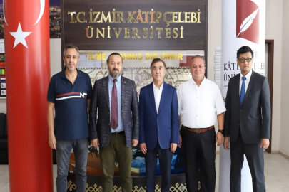 Moğolistan Büyükelçisi İKÇÜ'yü ziyaret etti