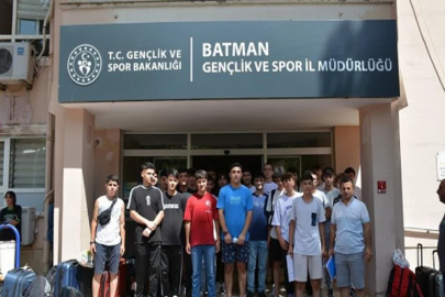 Batman'da gençler kamp yapmaya gitti