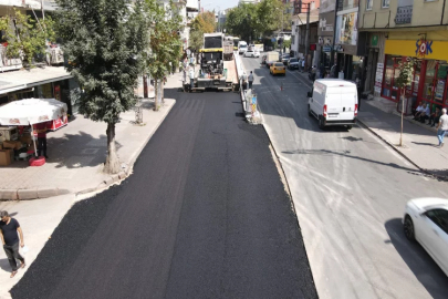 Teyyareci Mehmet Ali Caddesi yeni görünümüne kavuştu