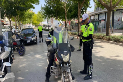 Muğla'da motosiklet sürücülerine yönelik çalışma