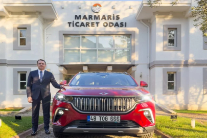 Marmaris Ticaret Odası TOGG'u teslim aldı