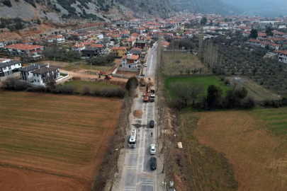 Muğla’da kanalizasyon hattı tamamlandı