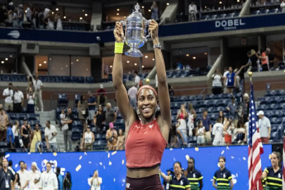 ABD Açık'ta tek kadınlar şampiyonu Coco Gauff