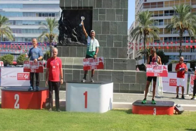 Ahmet Bayram, İzmir Yarı Maratonu'nda zirvede yer aldı